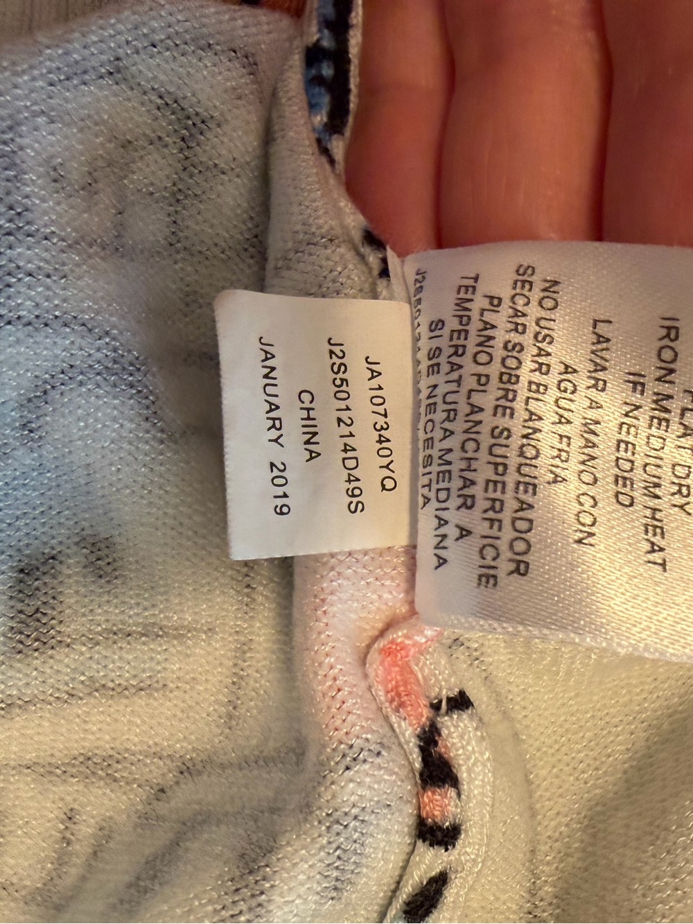 Joseph A Multi Color Santorini Light Weight Short Sleeve Sweater  Size S - Picture 7 of 12